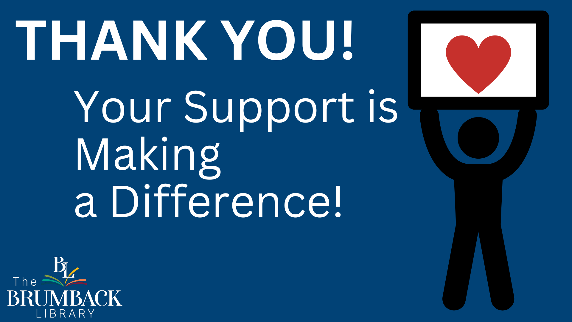 Thank you for your support!