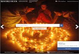 homepage of world book advanced