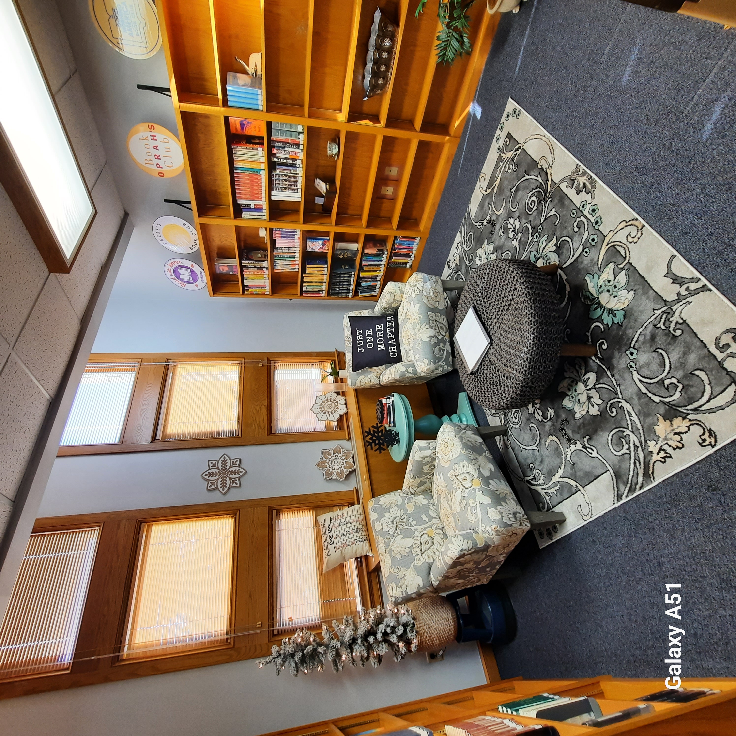 New paint, furniture & books