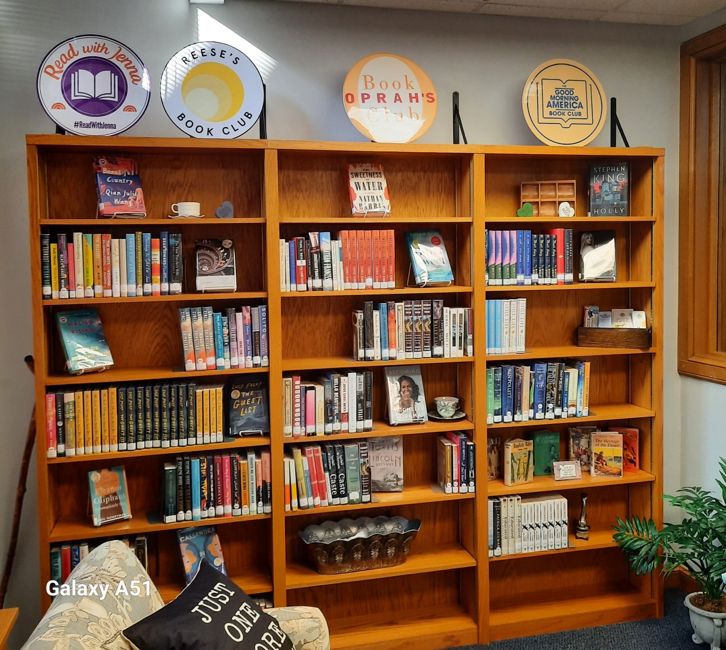 book shelves